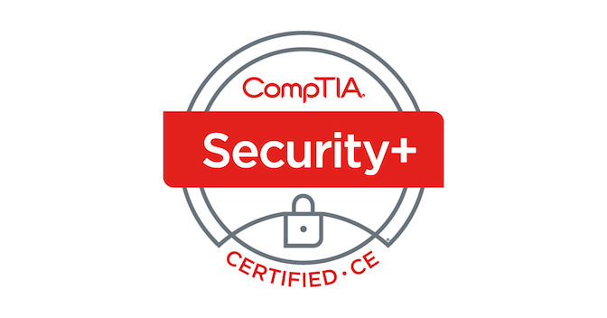 CompTIA Security+ certified logp